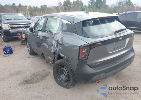 2025 Nissan Kicks S Intelligent Awd from USA, damaged, VIN 3N8AP6BB1SL372569